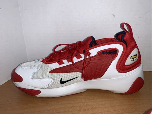 Nike Zoom Air 2K Herren Größe 9,5 Athletisch Rot A00269-102 Basketball Laufschuhe - Bild 6 von 12