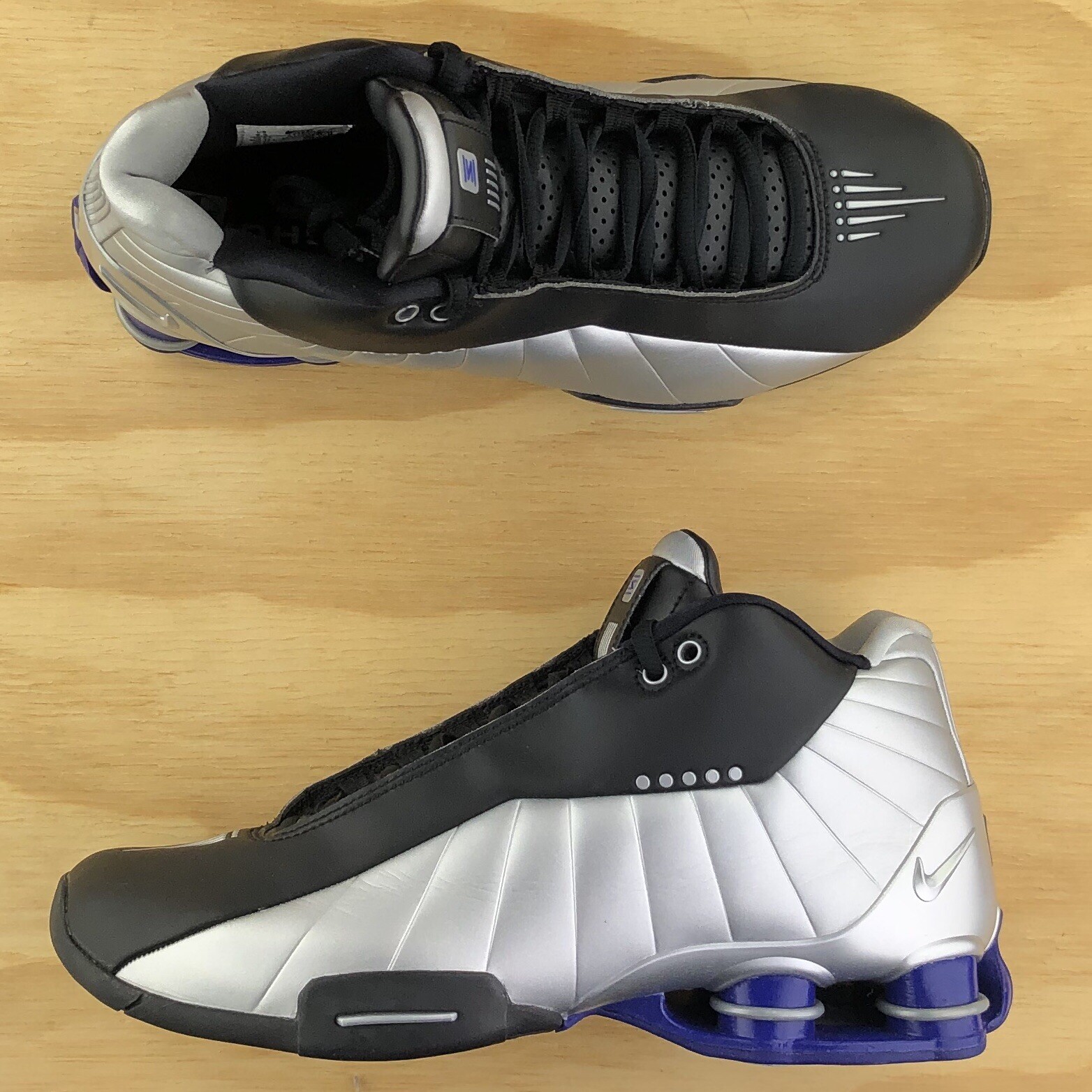 Men S Shoes Nike Zoom Flight 2k3 001 Size 9 5 Black Used Free Shipping Cosys Cc