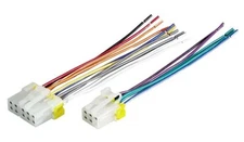 Factory Radio Stereo Install Dash OEM Reverse Male Wire Wiring Harness Adapter 