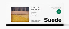 Jason Markk Premium Suede Cleaning Kit - Includes Rubber Eraser Soft Brush