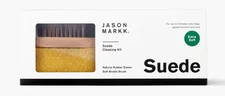 Jason Markk Premium Suede Cleaning Kit - Includes Rubber Eraser & Soft Brush