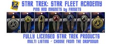 STAR TREK: STAR FLEET ACADEMY Delta Magnetic Badges - Fansets - Multi Listing