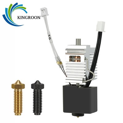 Heater Block Head Extruder Set for Anycubic Kobra 3 3D Printer Hotend Kit Parts