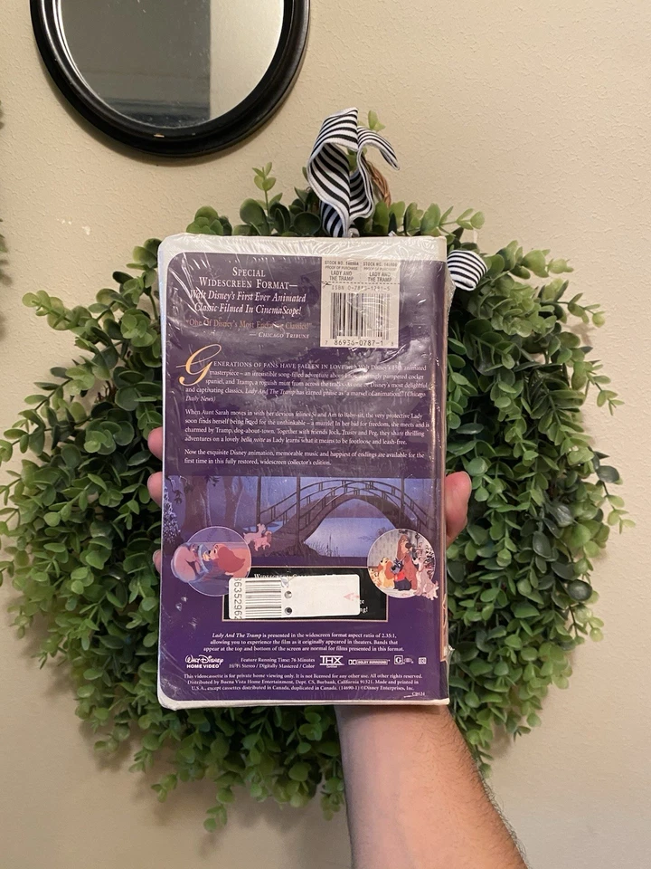 WIDE SCREEN Walt Disney's Masterpiece Lady And The Tramp W/ Lion King 2 SEALED - Image 4 of 4