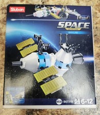 Sluban 8 Into 1 Space Station Skylab Model Ki...