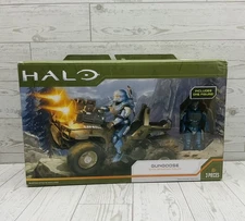 Halo Figure & Vehicle Set - GUNGOOSE w/ Spartan Celox & Battle Rifle -New 
