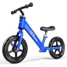 HAWEEK Toddler Balance Bike for 3-5 Year Old 12 No Pedal 12", BK-BLUE