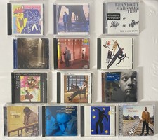 Lot of 13 Marsalis Brothers Jazz CDs: Branford, Wynton, and Jason Marsalis.