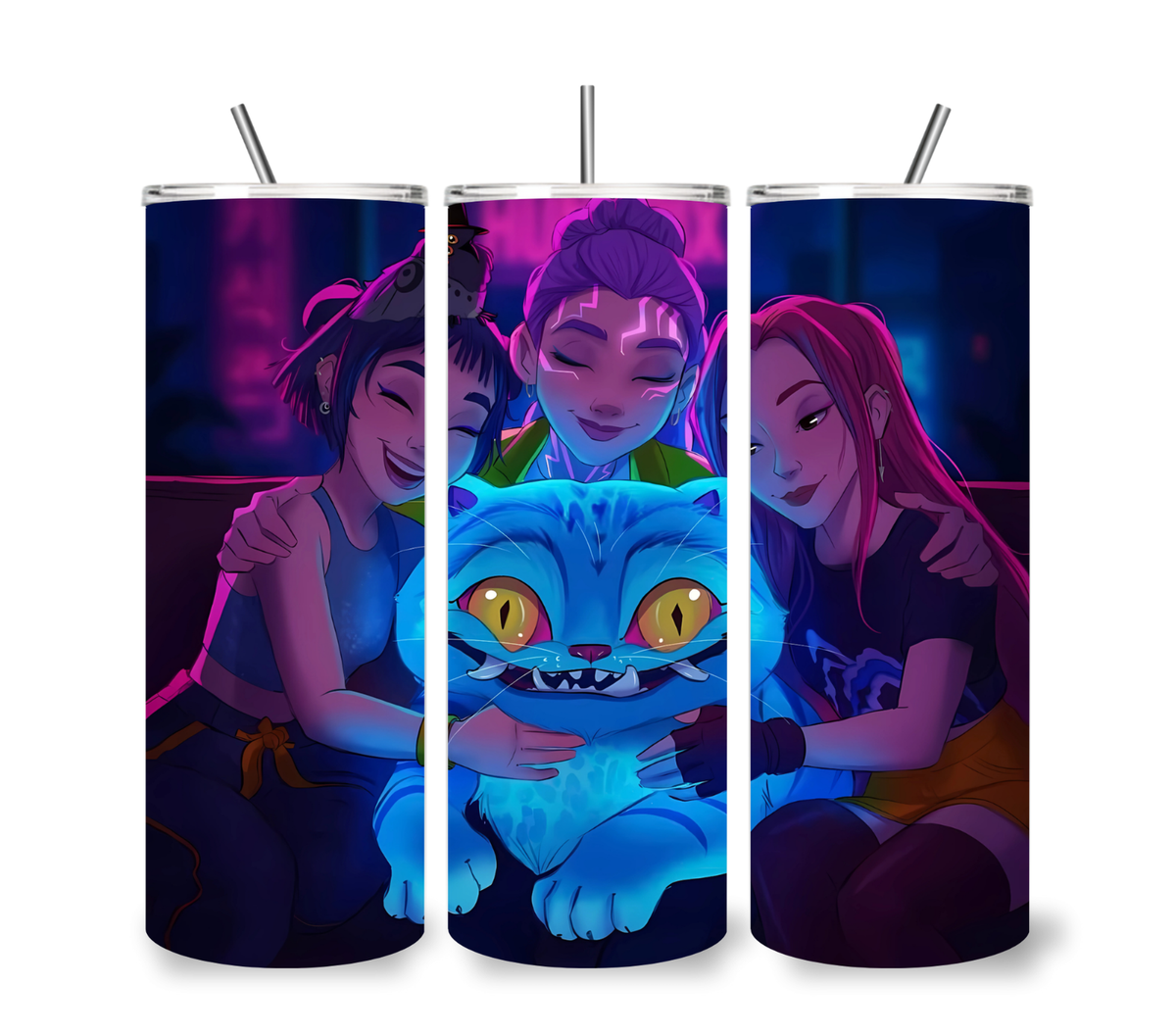 Tazza K-Pop Demon Hunters - Huntrix | Idee per regali originali | Europosters