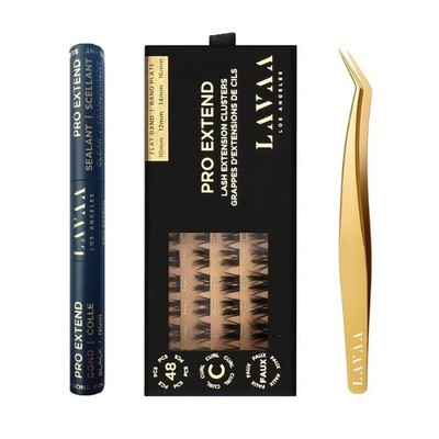 PRO Extend Lash System - 48 Lash Clusters in 4 lengths (W1 | WISPY Bundle)