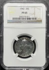 1942 Washington Proof Quarter - NGC Graded PR65 - Silver 25C US Coin