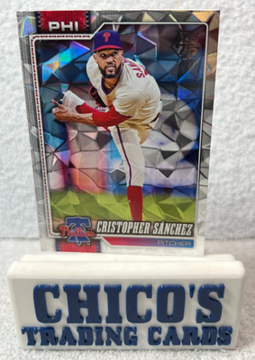 2026 Topps Series 1 75th Cristopher Sanchez Diamante Foil #325