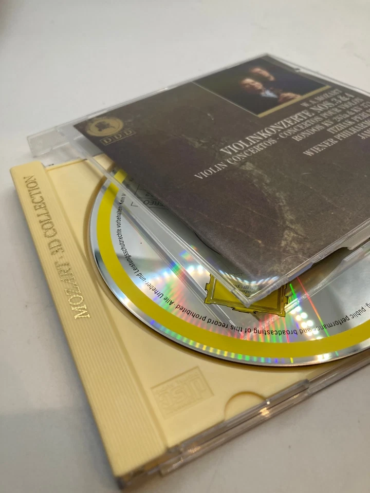 Mozart Colección 3D 25 CD Caja Set Deutsche Grammophon - Hecho en Alemania Foto 3 de 4