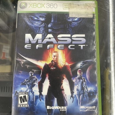 Mass Effect 1 (Microsoft Xbox 360, 2007) COMPLETE w/ Manual FREE SHIPPING