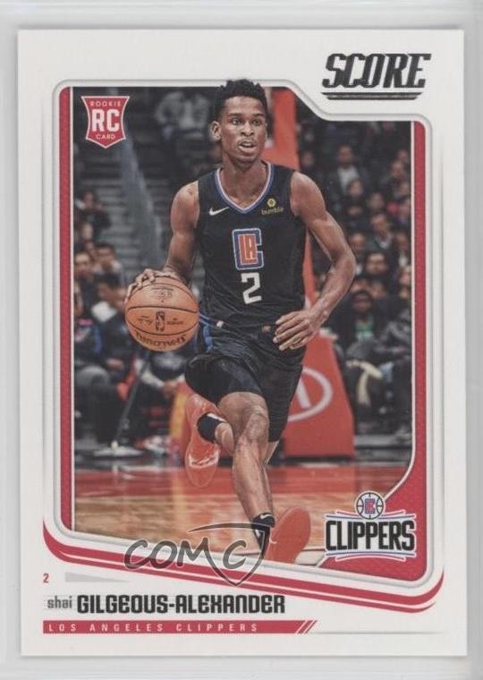 2018-19 Panini Chronicles Score Shai Gilgeous-Alexander #693 2d7
