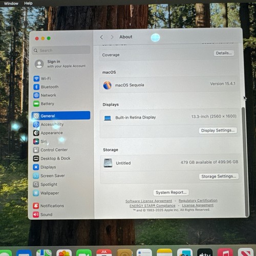 Apple Macbook Air (2020) 13.3-Inch i5, 8GB RAM, 512GB SSD, Gray, - Afbeelding 13 van 19