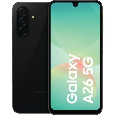 Samsung Galaxy A26 5G 128 GB Black Dual SIM Smartphone Handy Mobiltelefon