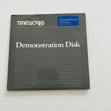 Commodore 64 Timeworks Demonstration Disk Inv...