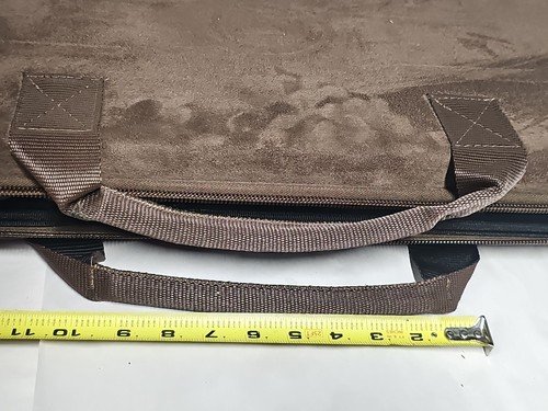 Flinten Tragetasche leer Custom Waffenkoffer braun Pannen Vogel Jagd Dickinson - Bild 10 von 15