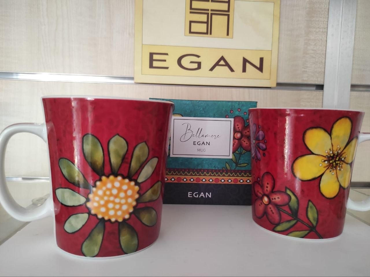 Egan Due Mug Bellamore Ceramica
