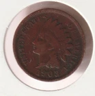 US Rare Old West 1903 Indian Head Penny Coin American Collection Shield Cent USA