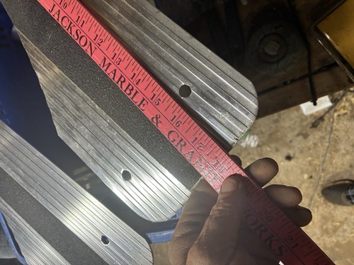 VTG NOS Deflecta-Shield Pickup Mud Flaps Splash Guard Aluminum #4 - Picture 5 of 6
