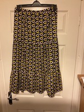 Vintage Boden skirt, Ankle length, floral. Size 12