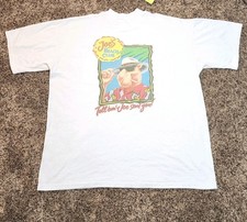 Vintage 1993 Joe Camel T Shirt XL Pocket Joes Beach Club Silkworm 90s Tobacco