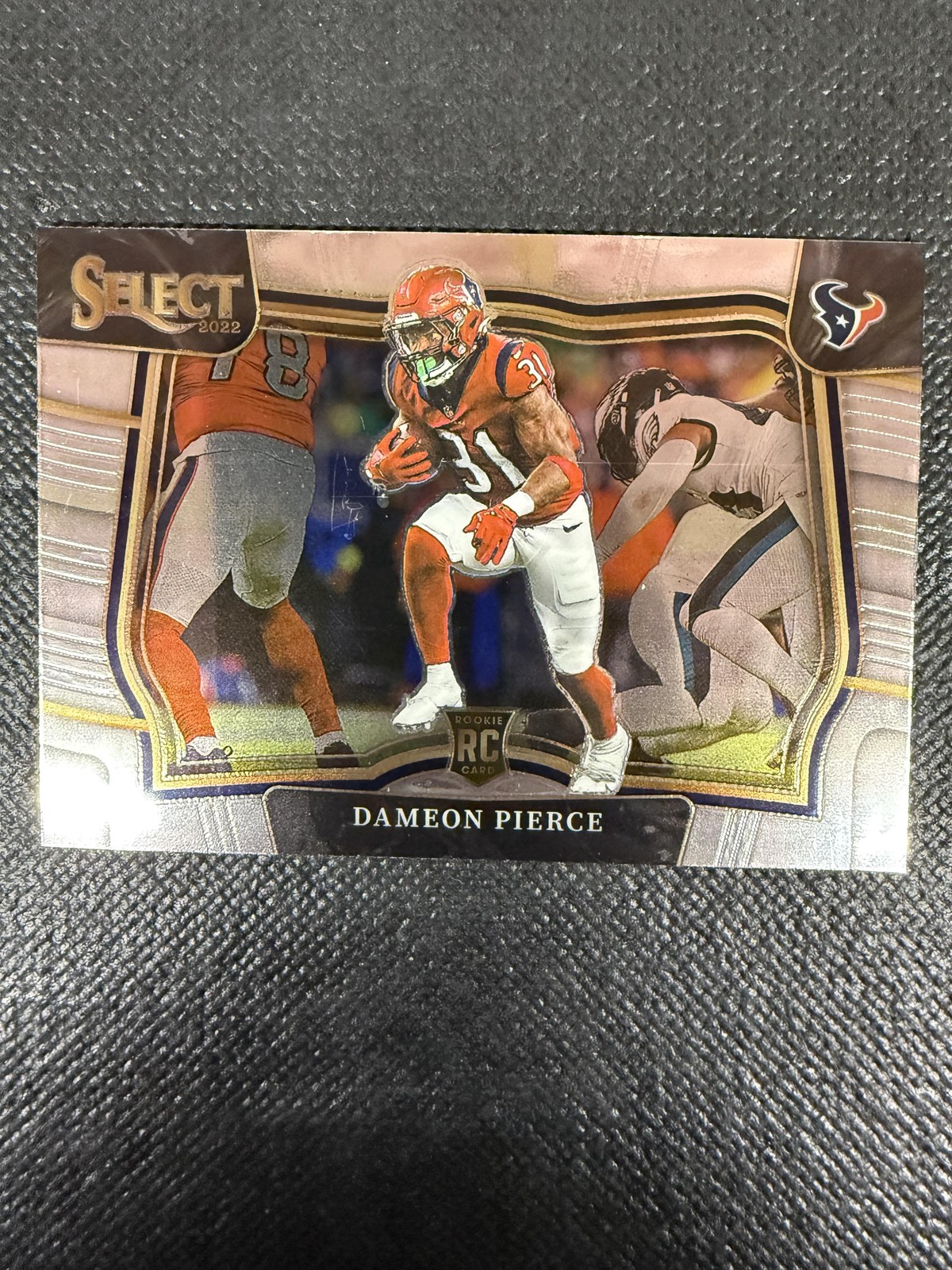 2022 Panini Select #461 Dameon Pierce Houston Texans Rookie