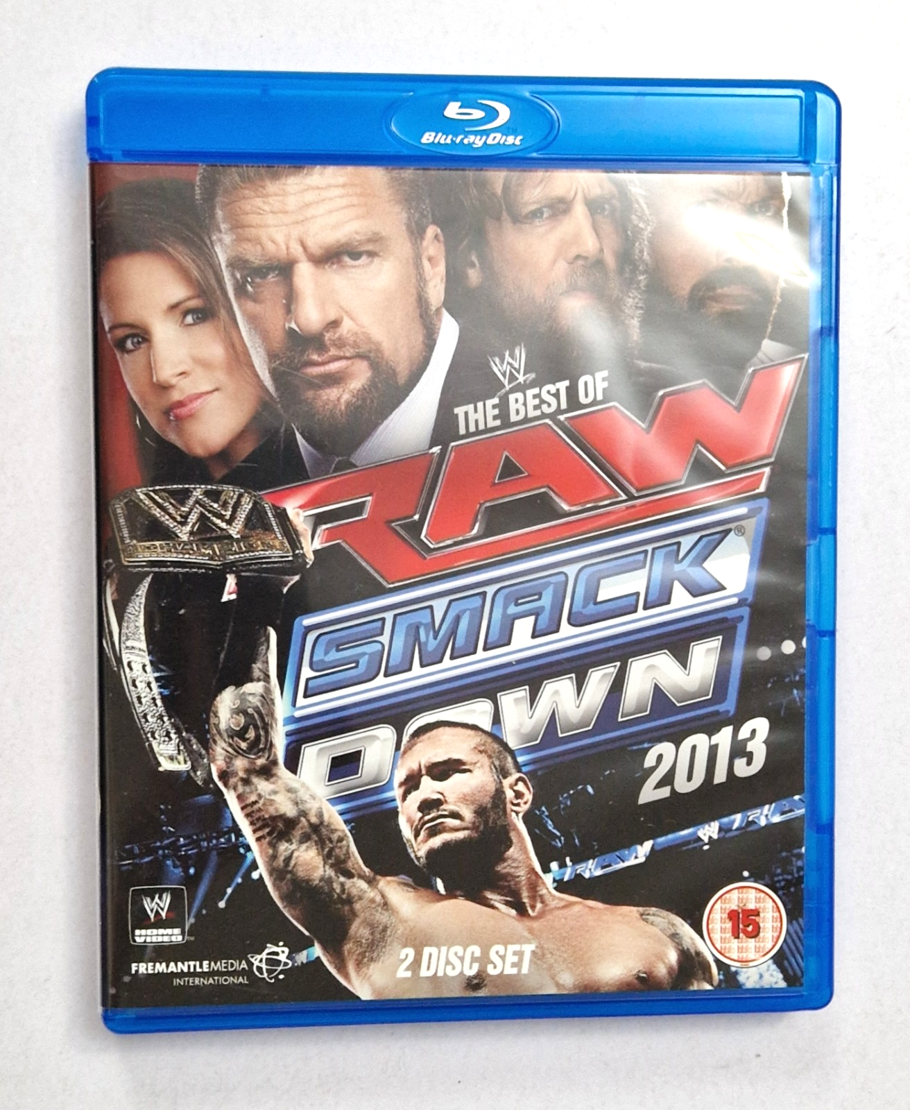 The Best of Raw and Smackdown 2013 BLU RAY WWE Wrestling