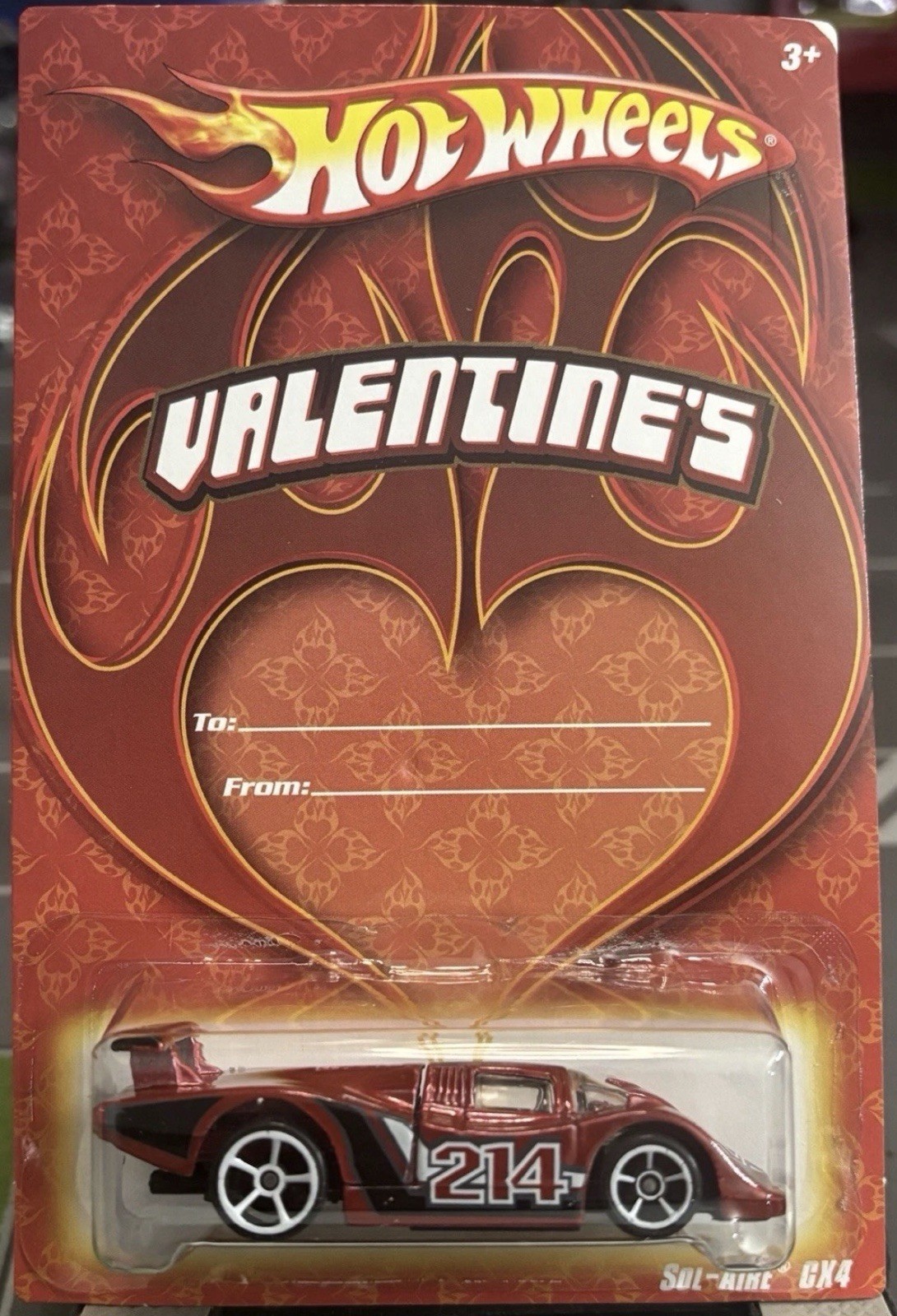 2009 Hot Wheels Sol-Aire CX-4 Valentines Day Red Carded