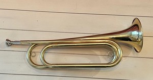 Regiment Bugle + Bag - Nice!