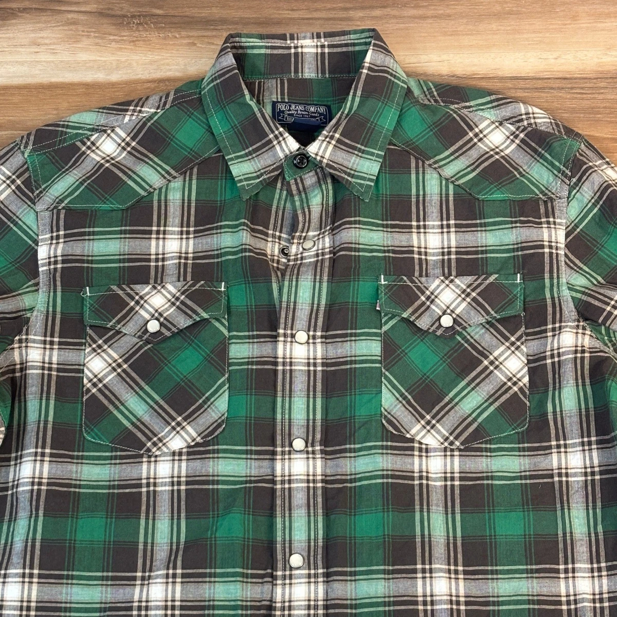 Polo Ralph Lauren Classic Western Casual Button-Down Shirts for