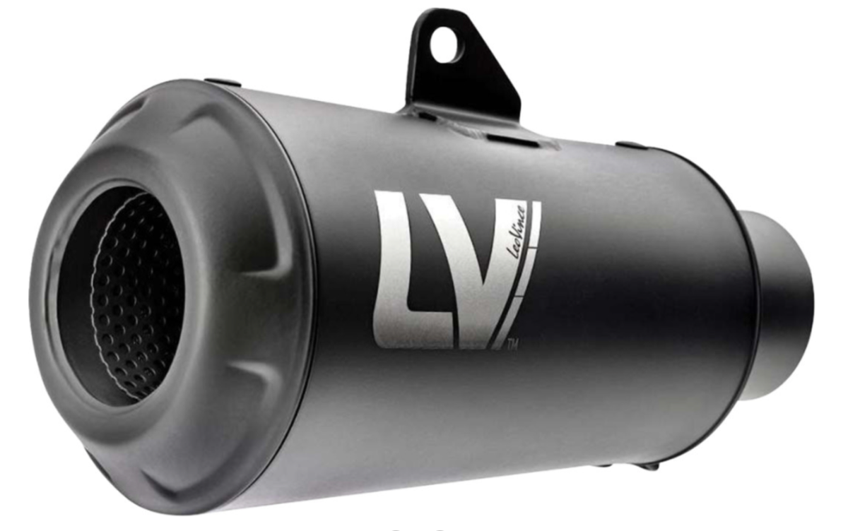 Leo Vince - 9746FBU - LV-10 Universal Slip-On Muffler, 54mm x 2-1