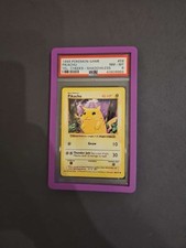 Pokemon Pikachu Shadowless Yellow Cheeks 58/102 Base Set PSA 8 NM-Mint Original