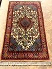 Hand-woven IVORY Tribal wool rug Oriental wool carpet 6' 1" x 3' 4.5" — photo 1
