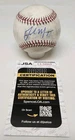 Jake Mangum Signed Auto Game Used Major League Baseball JSA COA PIRATES