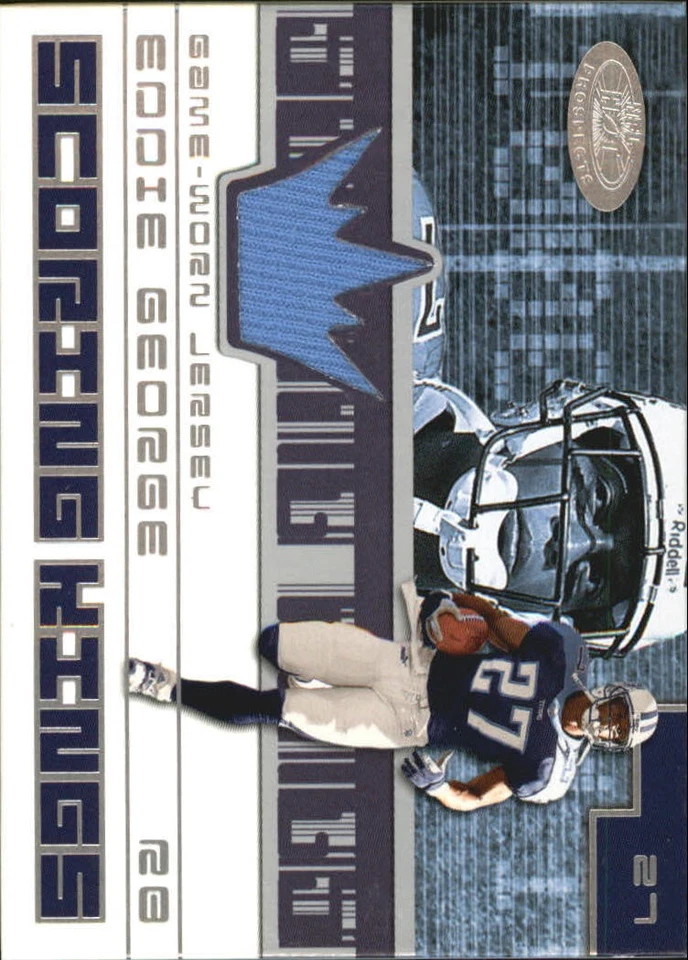 B0087- 2001 Hot Prospects Scoring King Jerseys #25 Eddie George Jersey - NM-MT - Image 2 of 2