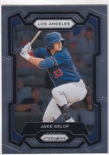 2024 PRIZM BASEBALL RC JAKE GELOF LOS ANGELES DODGERS ROOKIE #2065