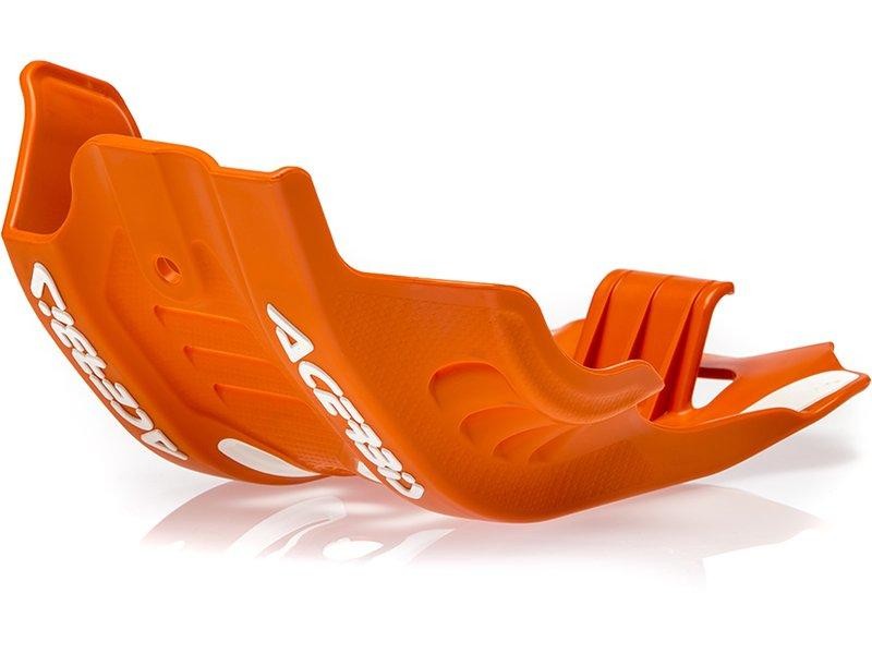 Engine protection skid plate fits on Ktm Exc-f 450 500 20-22 orange-w