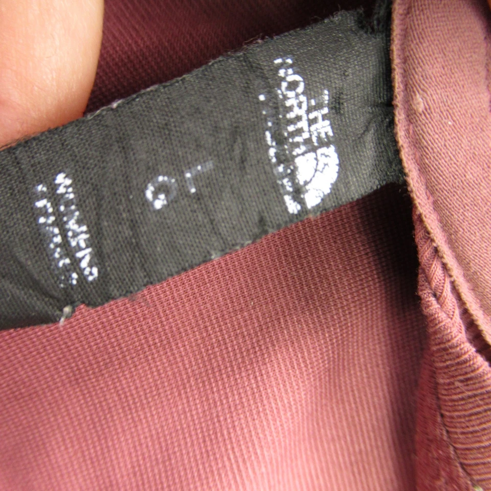 Рубашка женская North Face большая розовая с длинным рукавом легкий вырез лодочкой - Изображение 4 из 4