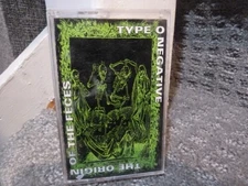 Type O Negative The Origin of the Feces Cassette Tape Roadrunner Original RARE