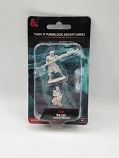 D&D Nolzur's Marvelous Miniatures - Yuan-Ti Purebloods Adventurers Unpainted New