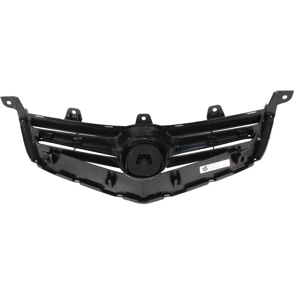 Rejilla para Acura TSX 2004-2005 de plástico negro Foto 4 de 4