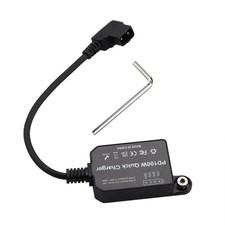 D-Tap To USB-C PD100W Power Fast Charger Converter For DSLR Camera Phone Laptop