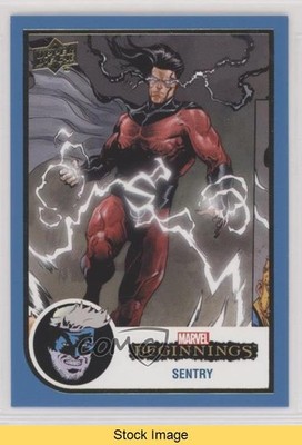 2022 Upper Deck Marvel Beginnings Vol 2 Series 1 Blue Border Sentry READ 1b42