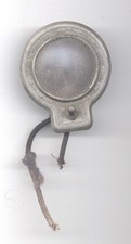 Antique Car Auto Interior Dome Light Courtesy Light Glass Lens Bezel Vintage