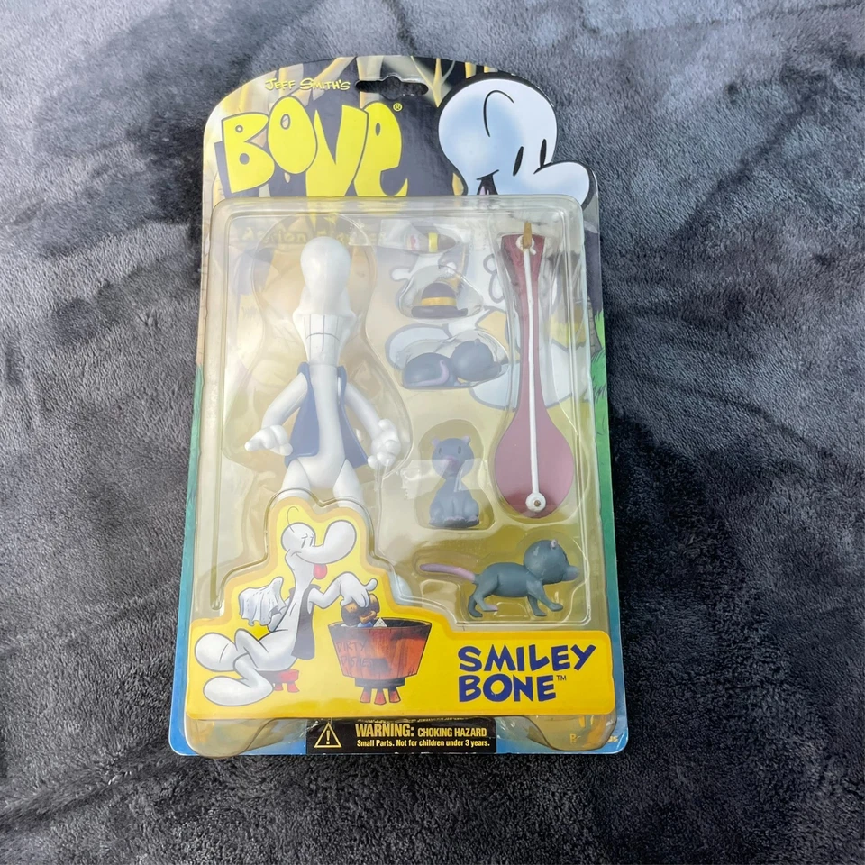Figura de acción 1996 Jeff Smith’s SMILEY BONE - ReSaurus - Nuevo sellado - Foto 4 de 4