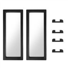 2 3D Floating Coin Display Frame Stand Holder Case Box For Jewelry Collection