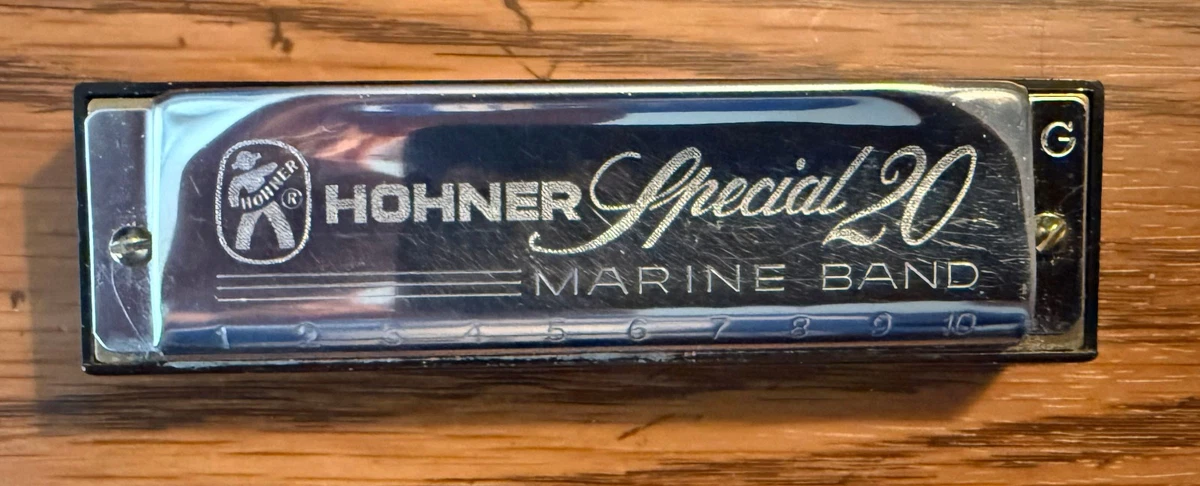 Hohner Marine Band G In Vintage Harmonicas for sale - eBay Vintage Hohner Special 20 Marine Band Harmonica Key of G Made in Germany w/ Case main image 0